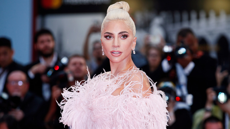 Lady Gaga attends event