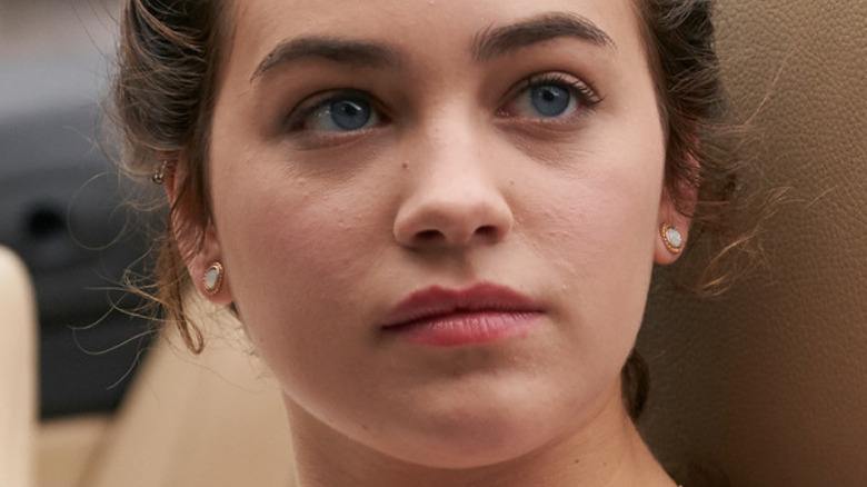 Mary Mouser as Samantha in Cobra Kai