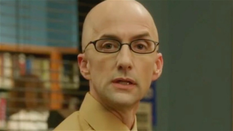 Dean Pelton reacting