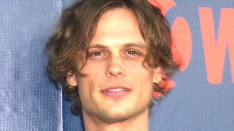 Matthew Gray Gubler squinting