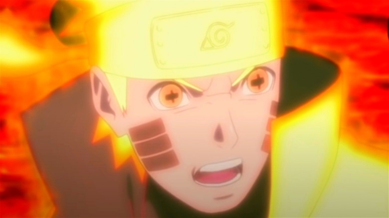 Naruto in sage mode