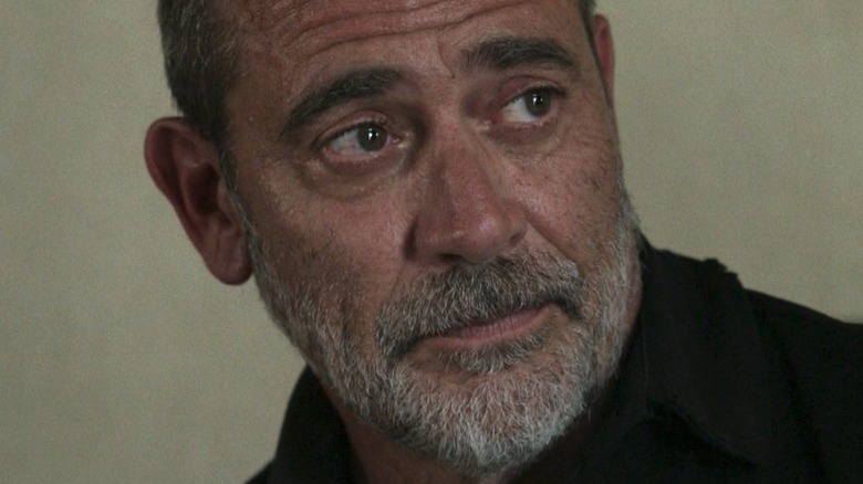 Negan Smith raising his eyebrows