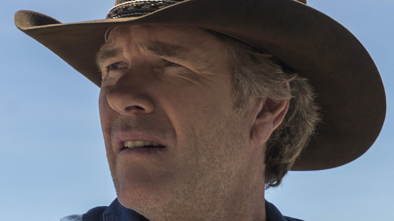 Robert Taylor Walt Longmire cowboy hat squinting 