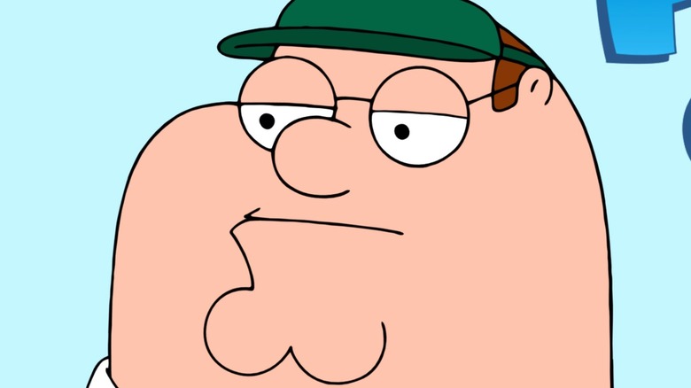 Peter Griffin looking