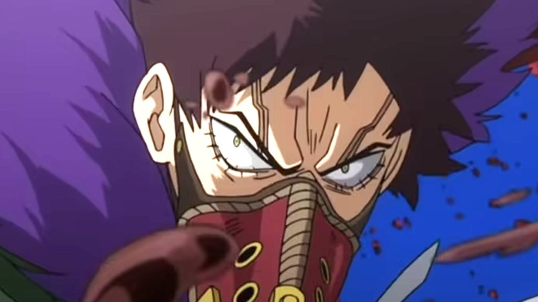 Overhaul fighting against Deku