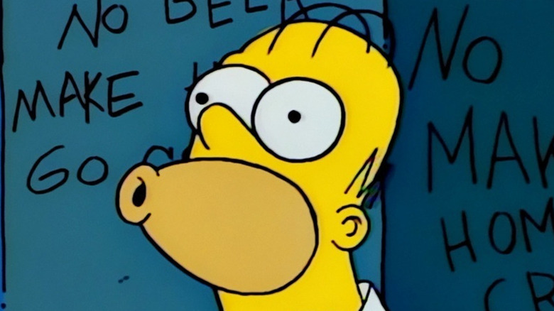 Homer in Treehouse of Horror 5