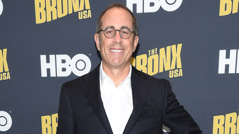 Jerry Seinfeld smiling