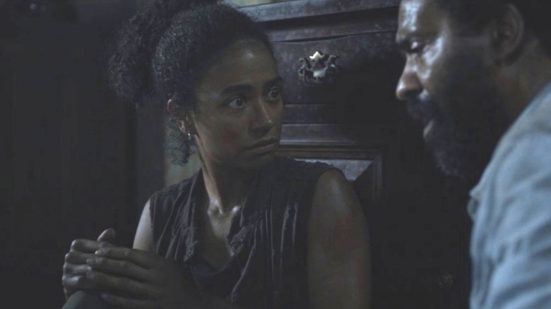 Connie and Virgil on The Walking Dead