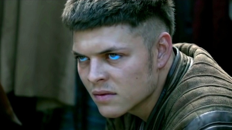 Ivar the Boneless looking intense