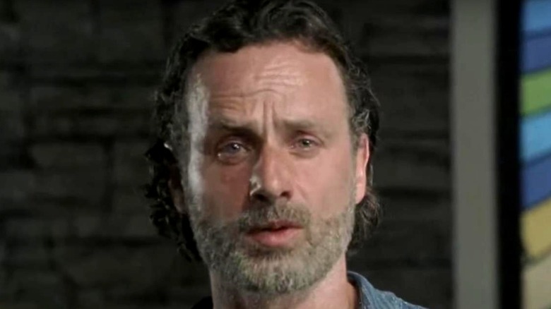 Rick Grimes upset