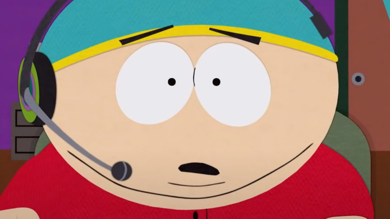 Cartman playing World of Warcraft