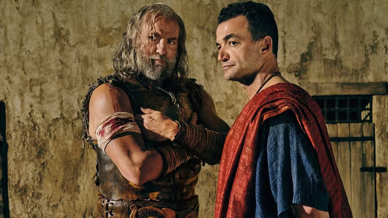 Korris and Ashur throw some side-eye in 