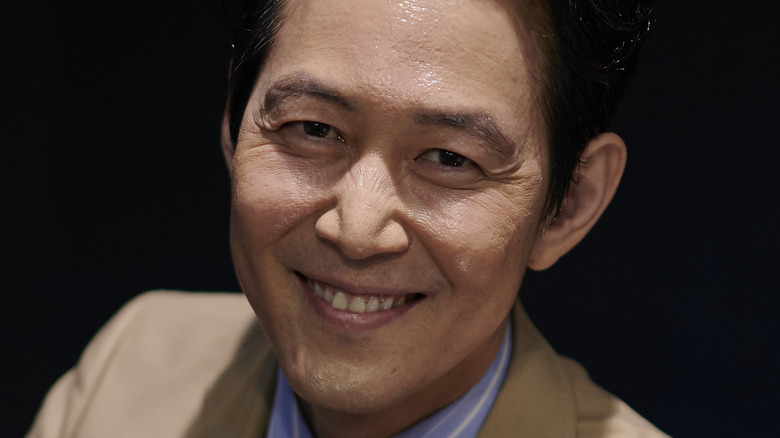 Lee Jung-jae smiling