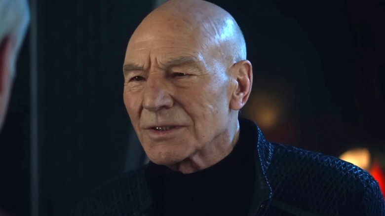 Picard talking