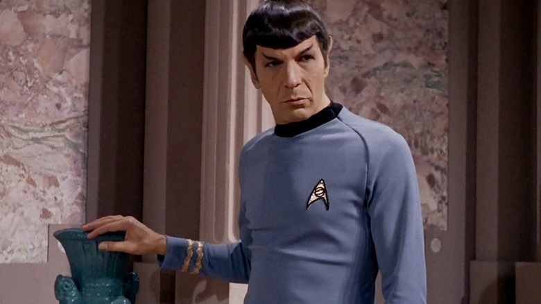 Spock standing