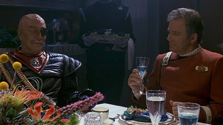 Kirk and Chang dine