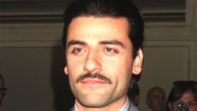 Oscar Isaac sports an absolutely baller mustache