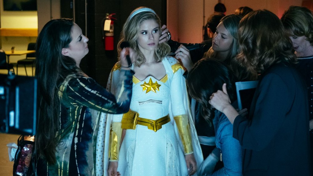 Erin moriarty as Starlight in Amazon's The Boys