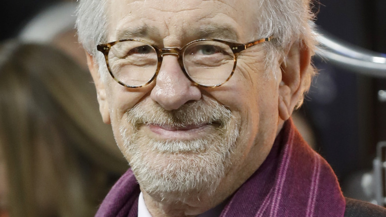 Steven Spielberg smiling