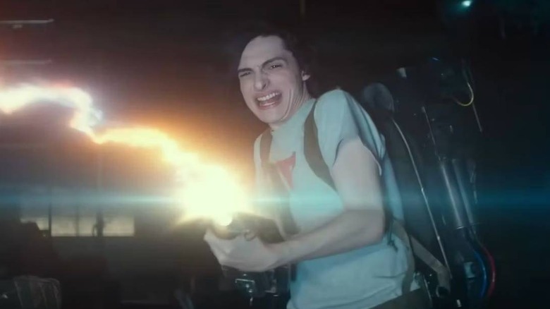 Trevor Spengler using proton pack