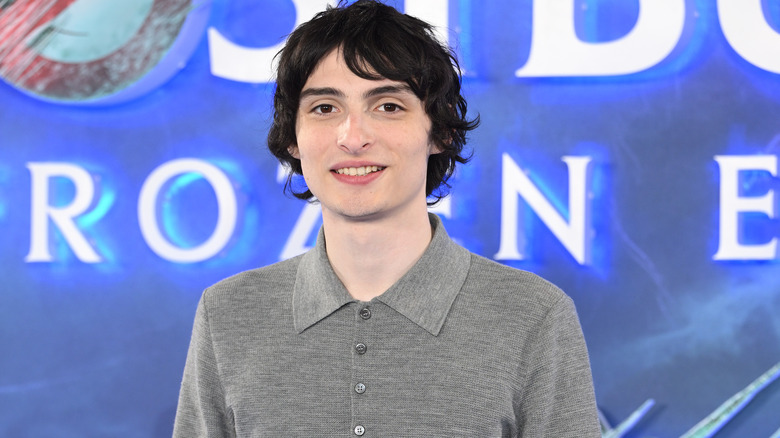 Finn Wolfhard smiling