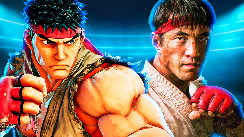 The classic video game and new live-action video game incarnations of Ryu (2026)