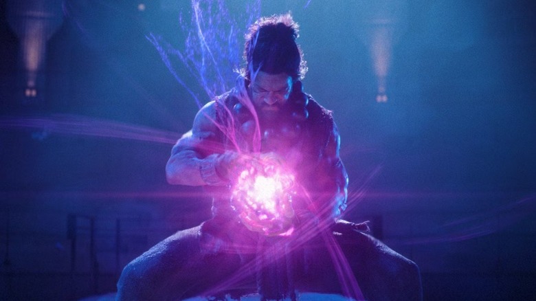 Gouken preparing to unleash his powers in Street Fighter (2026)