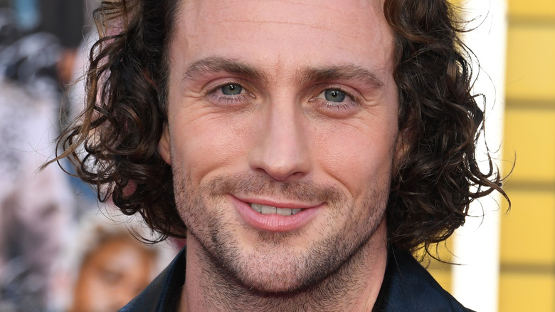 Aaron Taylor-Johnson at the Bullet Train premiere