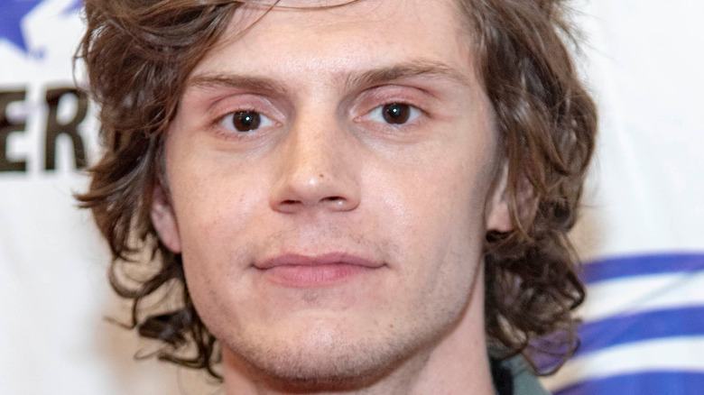 Evan Peters smiling