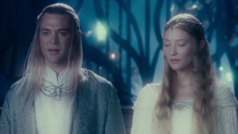 Celeborn and Galadriel in Lord of the Rings