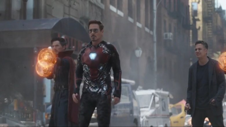 Scene from Avengers: Infinity War
