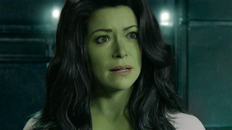 She-Hulk looking concerned