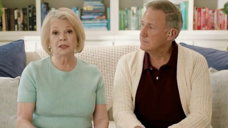 Kathy Garver explaining