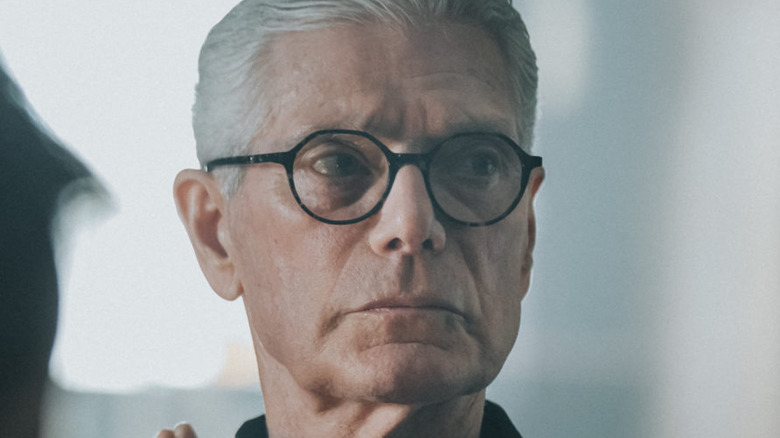 Stephen Lang wearing glasses