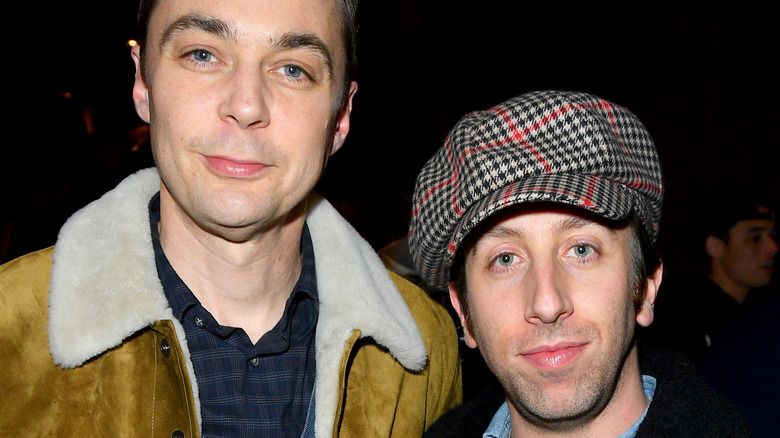 Simon Helberg and Jim Parsons at the Blindspotting premiere