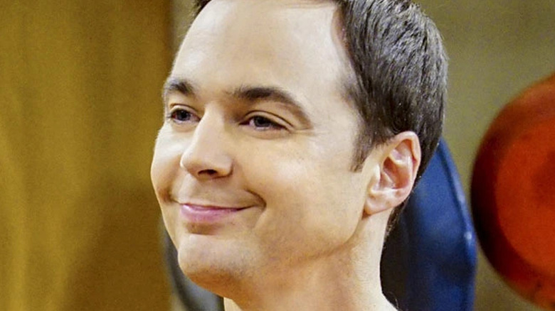 Sheldon Cooper smiling