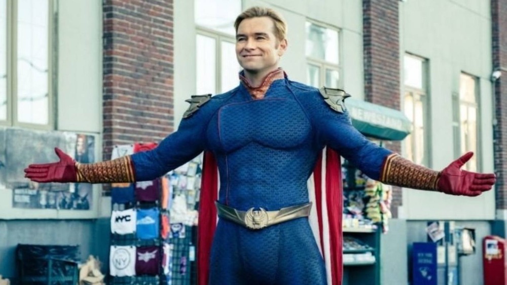 Antony Starr as Homelander on The Boys