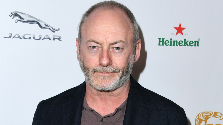 Liam Cunningham smiling