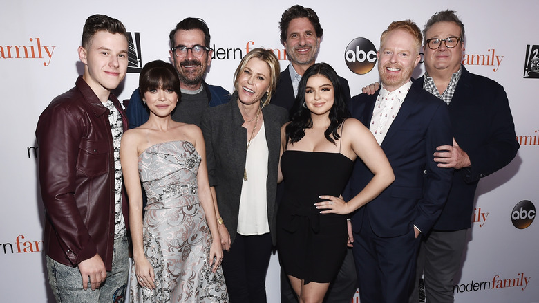 Modern Family cast smiling