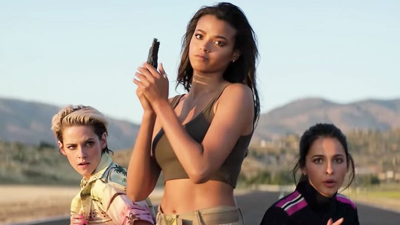 Kristen Stewart, Naomi Scott, Ella Balinska in Charlie's Angels