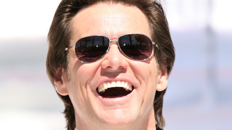 Jim Carrey laughing