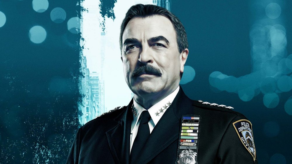 Tom Selleck in Blue Bloods promo materials