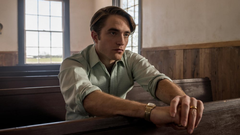 Robert Pattinson as Preston in The Devil All the Time