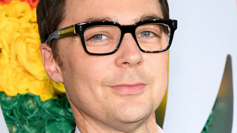 Jim Parsons with glasses