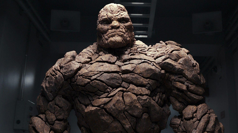 Jamie Bell's Ben Grimm/The Thing wandering the halls in Fantastic Four (2015)