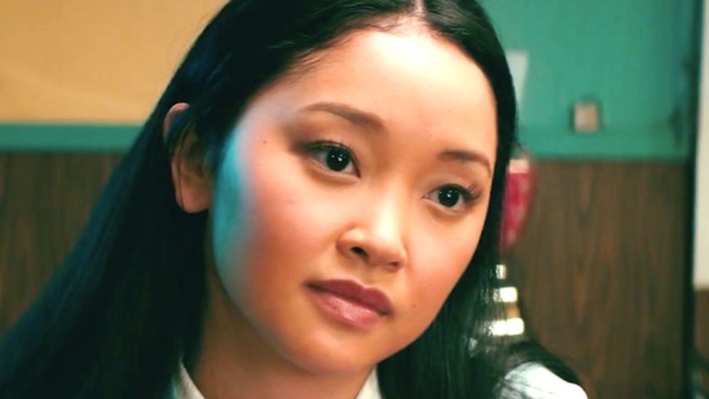 Lara Jean looking longingly