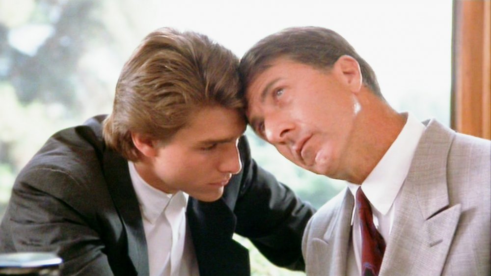 Tom Cruise and Dustin Hoffman in Rain Man