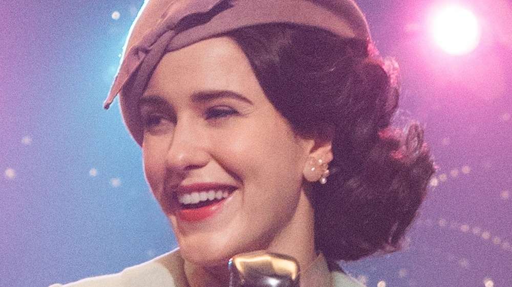 Rachel Brosnahan as Miriam 'Midge' Maisel in The Marvelous Mrs. Maisel