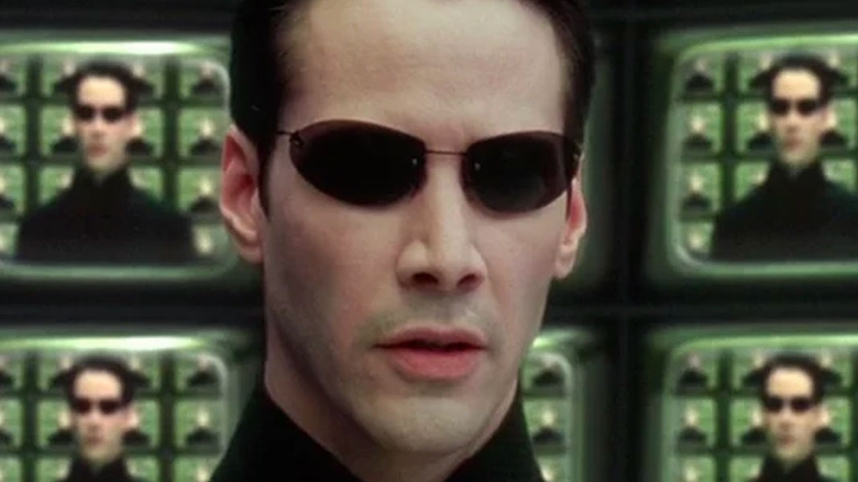 Keanu Reeves as Neo in The Matrix Reloaded