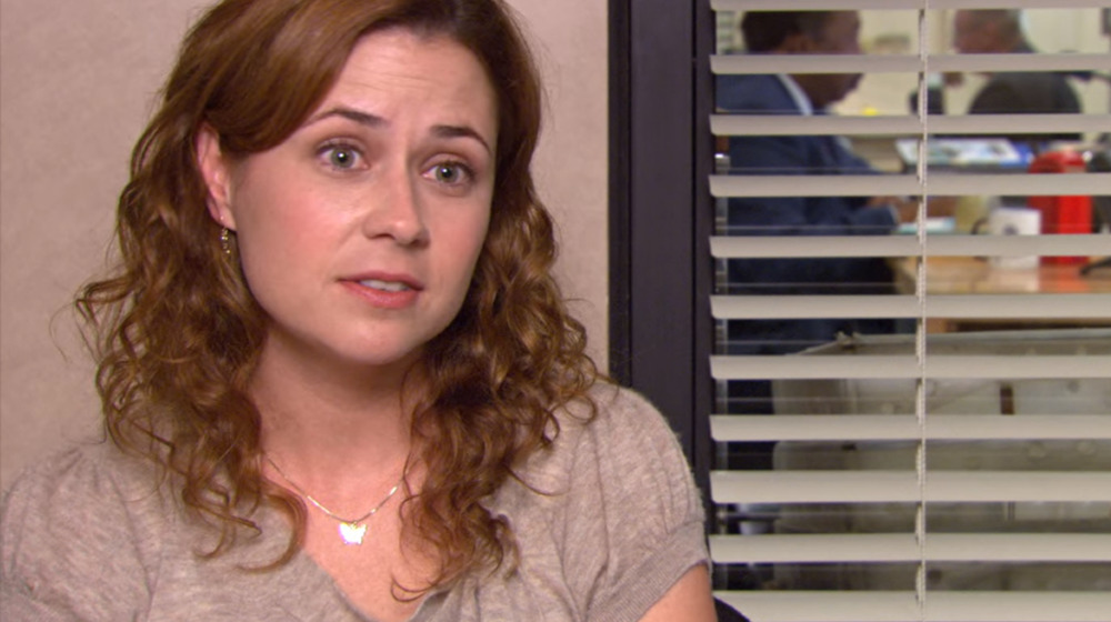 Jenna Fischer as Pam Beesly on The Office